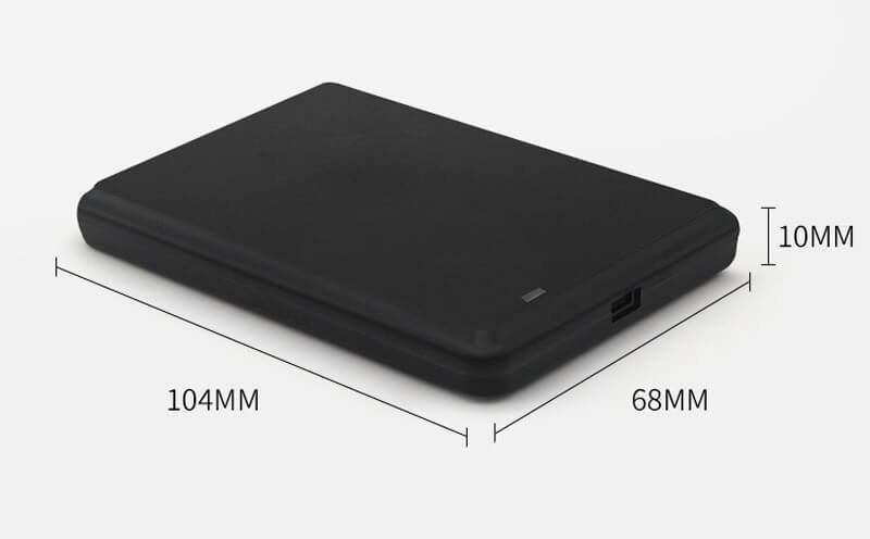 Lector de control de acceso de 13.56MHz para tarjetas IC con una vista clara de este aspecto: detalle del chip; para aplicaciones de Lectores RFID HF de 13.56MHz.