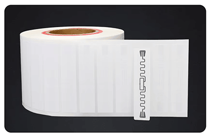 Etiqueta RFID UHF de PP sintético para seguimiento de contenedores.