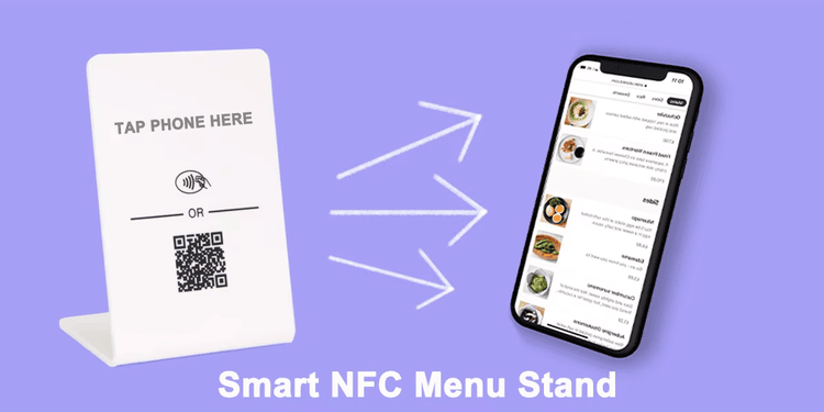 Imagen que destaca los detalles del Soporte NFC personalizado para demos de software en aplicaciones NFC.