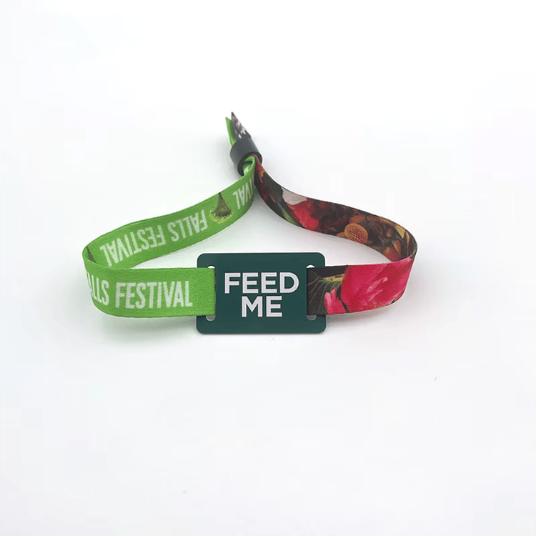 Pulseras RFID de Tela Personalizadas para Eventos