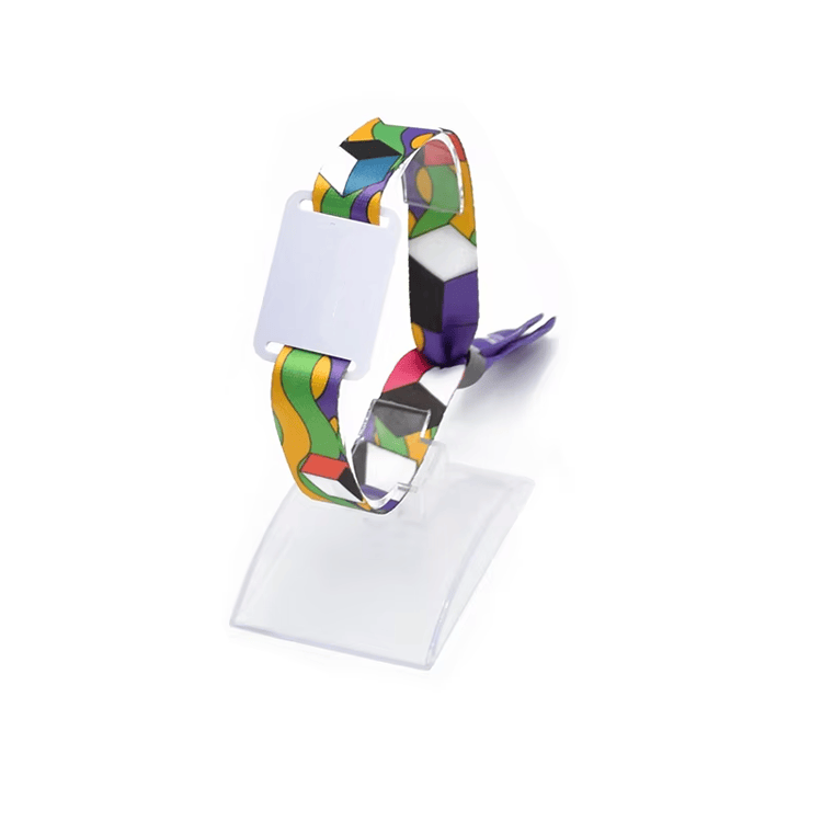 Pulseras RFID de tela para acceso a recintos