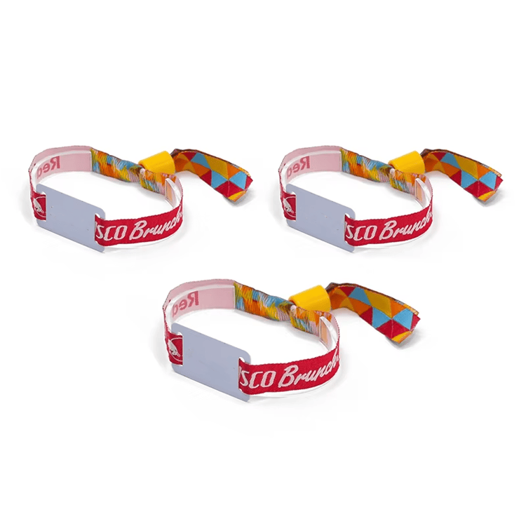 Pulseras MIFARE de tela para eventos sin efectivo