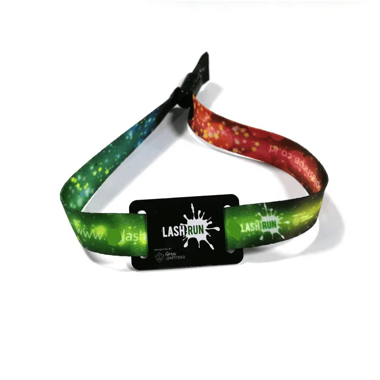 Pulseras RFID elásticas ajustables para eventos con una vista clara de este aspecto: pago sin efectivo; para aplicaciones de Pulseras RFID elásticas.