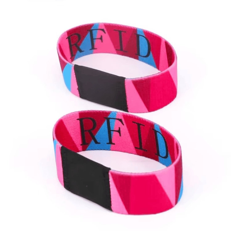 Pulseras RFID elásticas para eventos sin contacto