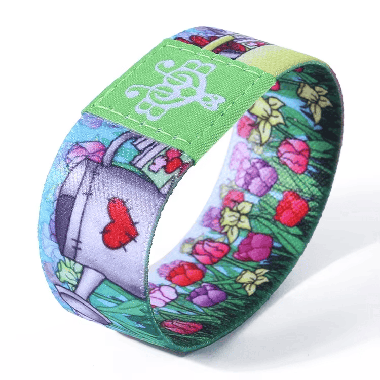 Pulseras RFID elásticas para control de acceso seguro