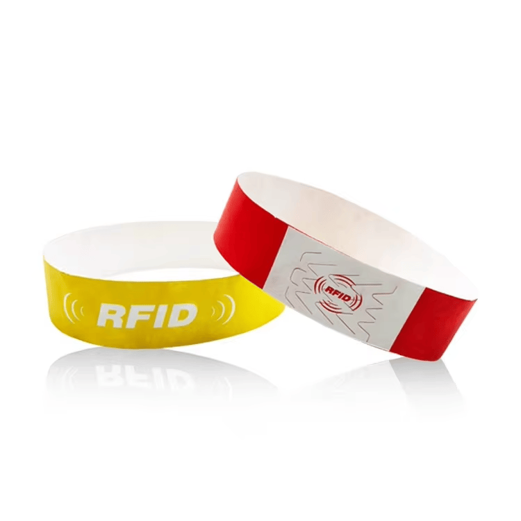 Pulseras RFID Tyvek para eventos sin efectivo