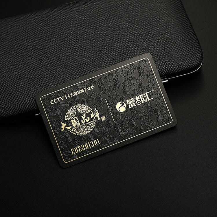 Tarjetas de fidelización PVC personalizadas para clientes con diseño de tamaño estándar para proyectos de tarjetas de plástico.