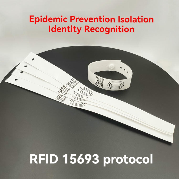 Pulseras RFID Tyvek HF personalizadas para eventos