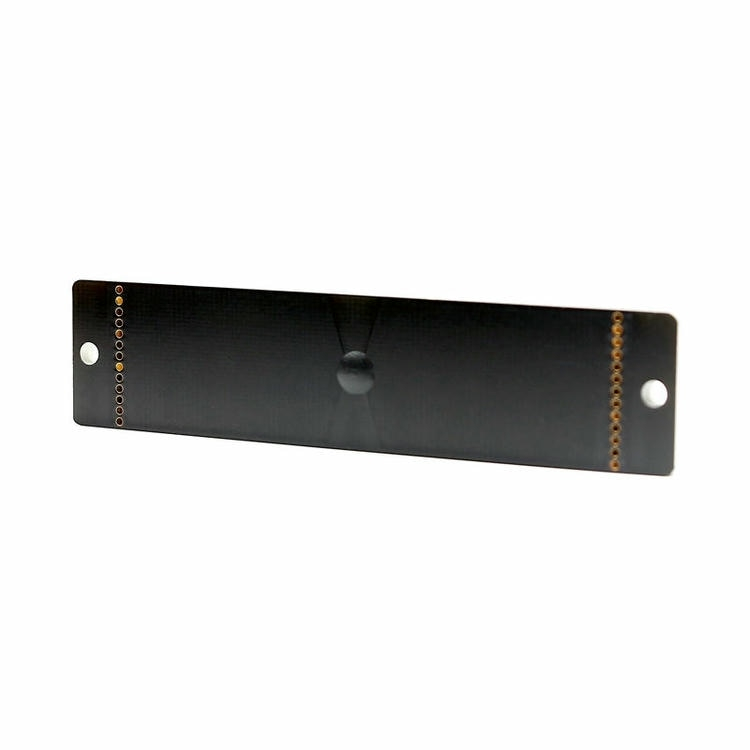 Acabado cepillado de la etiqueta RFID PCB sobre metal para identificación vehicular.
