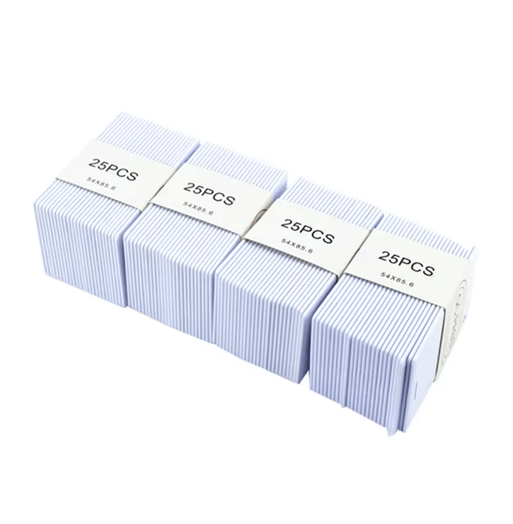 Tarjetas RFID rígidas duraderas de 125khz fabricadas con ABS de alta calidad para garantizar rendimiento prolongado en uso de gran volumen.
