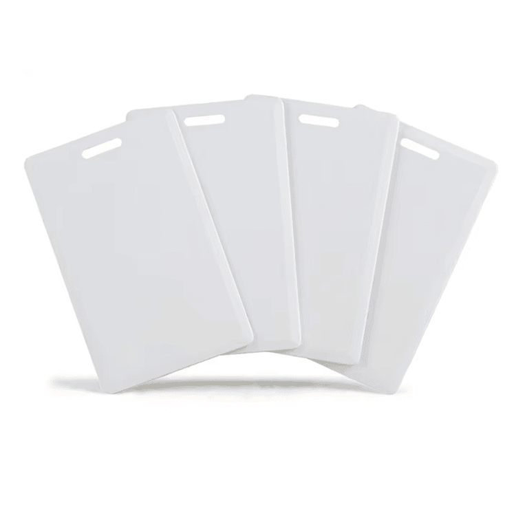 Grupo de tarjetas clamshell ABS para automatizar la asistencia de estudiantes y la seguridad del campus.