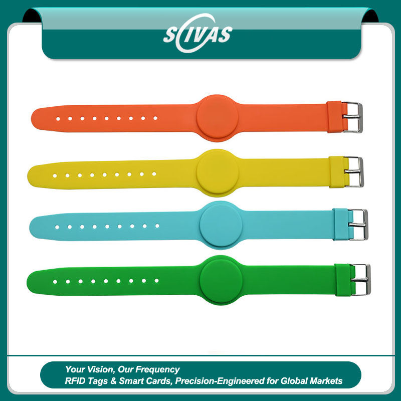 Pulseras NFC de silicona G09 para campus
