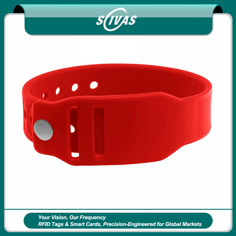Pulseras RFID de silicona G17 para gimnasios y clubes de acondicionamiento físico