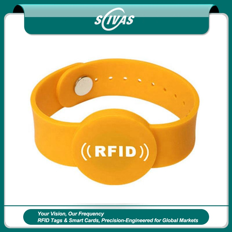 Pulseras RFID de silicona OEM para eventos IP68