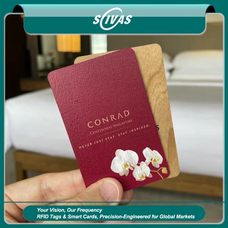 Tarjetas de visita de madera personalizadas