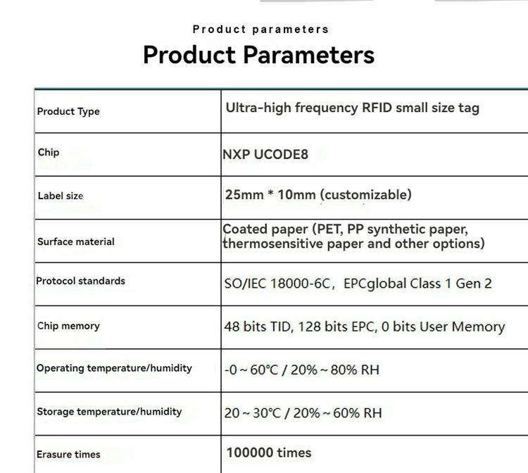 Esta imagen destaca este aspecto de Etiquetas RFID UHF para seguimiento de activos sanitarios: impresión de códigos de barras, para aplicaciones de Etiquetas RFID UHF.