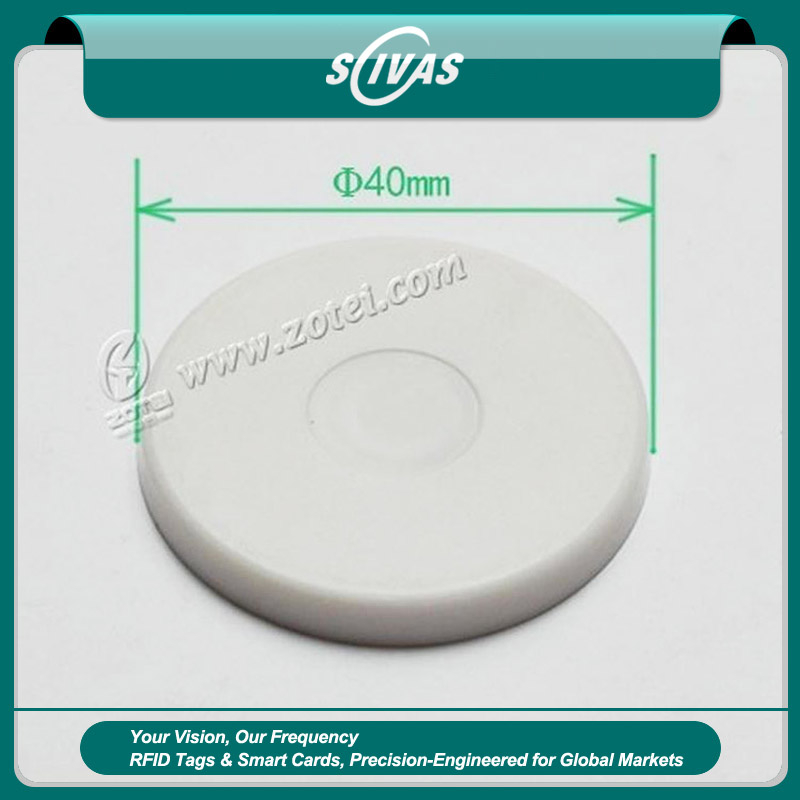 Etiqueta RFID ABS Multifrecuencia para Rondas de Guardia