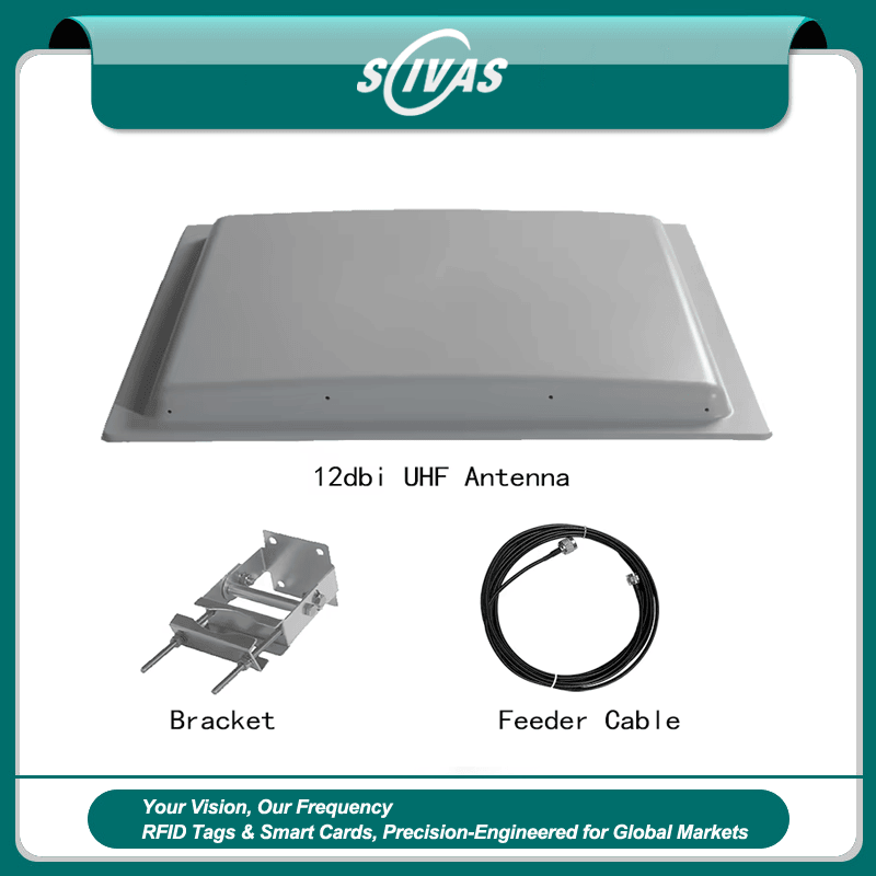 Antenas UHF de largo alcance para ampliar zonas RFID