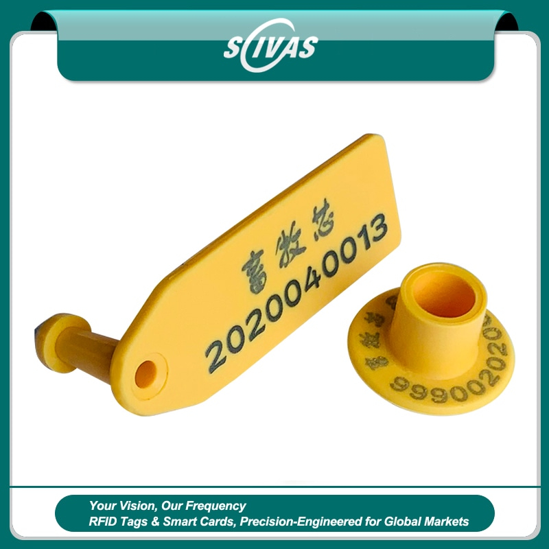 Crotal UHF RFID personalizado para rastrear ovejas