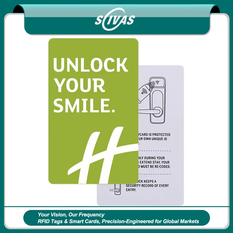 Tarjetas llave RFID personalizadas para hoteles