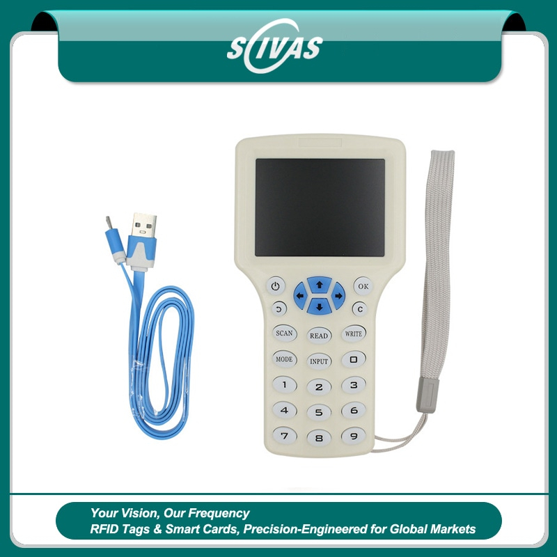 Duplicador RFID de doble banda para tarjetas de acceso