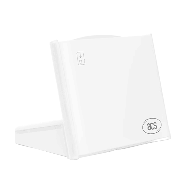 Lector USB de tarjetas inteligentes de contacto para acceso seguro con énfasis en este aspecto: disposición de la antena; para proyectos de Lectores y escritores con contacto y sin contacto de la serie ACS.
