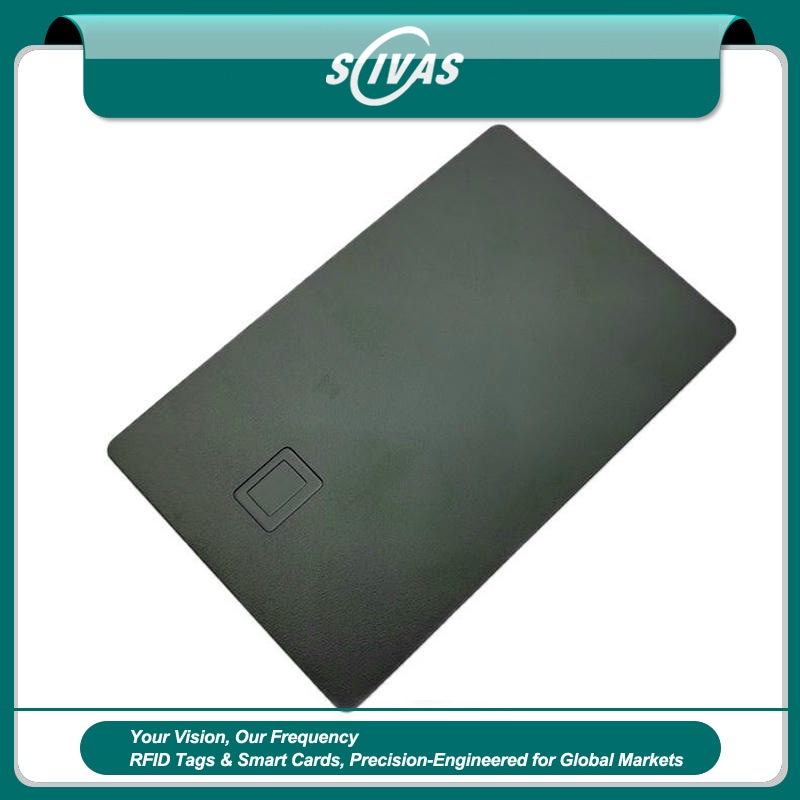 Tarjetas inteligentes de metal con IC de contacto personalizadas para acceso