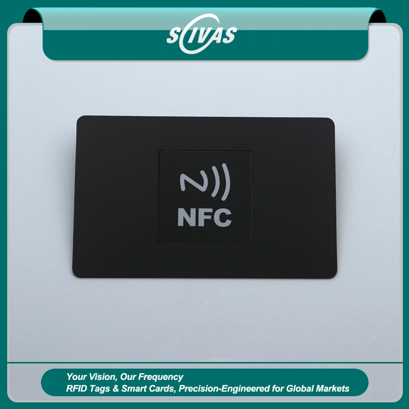 Tarjetas metálicas RFID para control de acceso