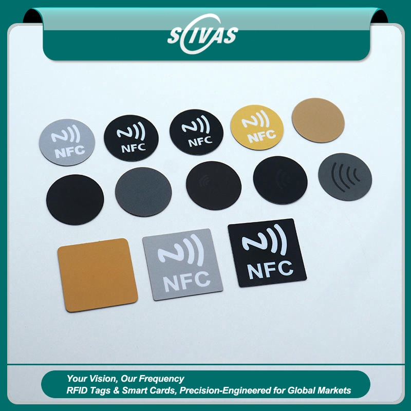 Tarjetas de visita NFC metálicas sin contacto