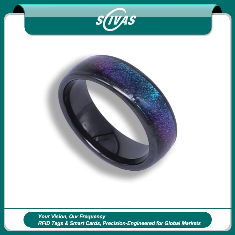 Anillo NFC personalizado para control de acceso