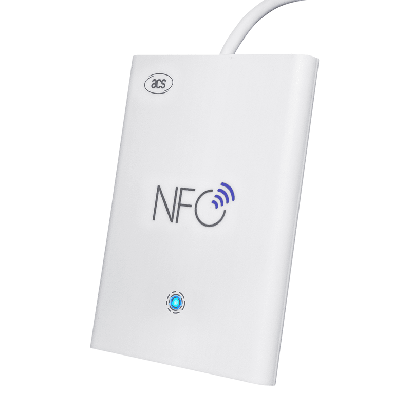 El lector nfc acr1252u es compatible con varios sistemas operativos como windows, linux, mac os y plataformas android.