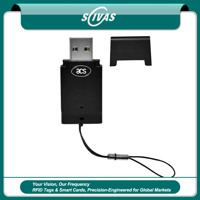 Lector de Tarjetas Inteligentes SIM USB Compacto y Seguro