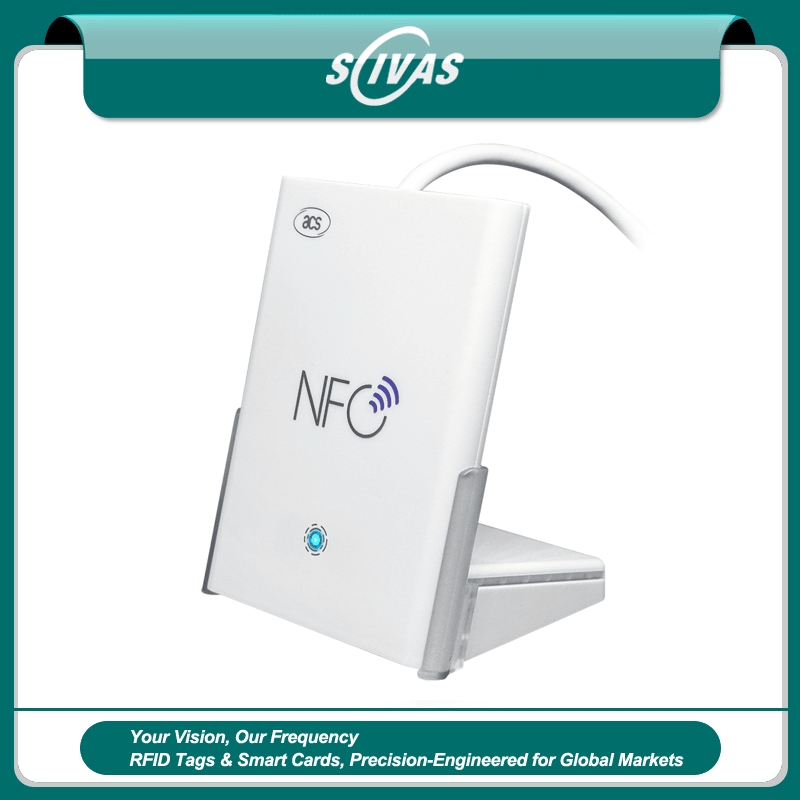 Lector NFC USB industrial IP67 resistente para acceso
