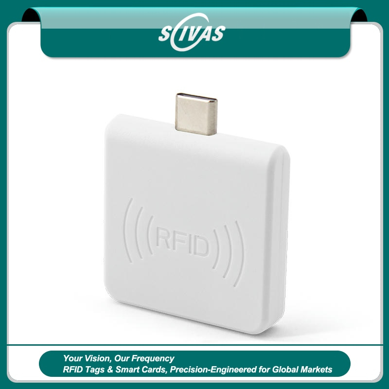 Lector RFID portátil de identificación animal 134,2KHz