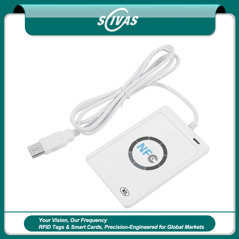 Lector NFC USB ACR122U para tarjetas inteligentes