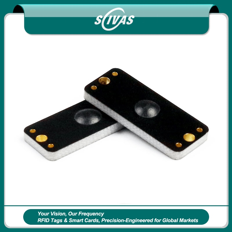 Etiquetas RFID PCB compactas para activos metálicos