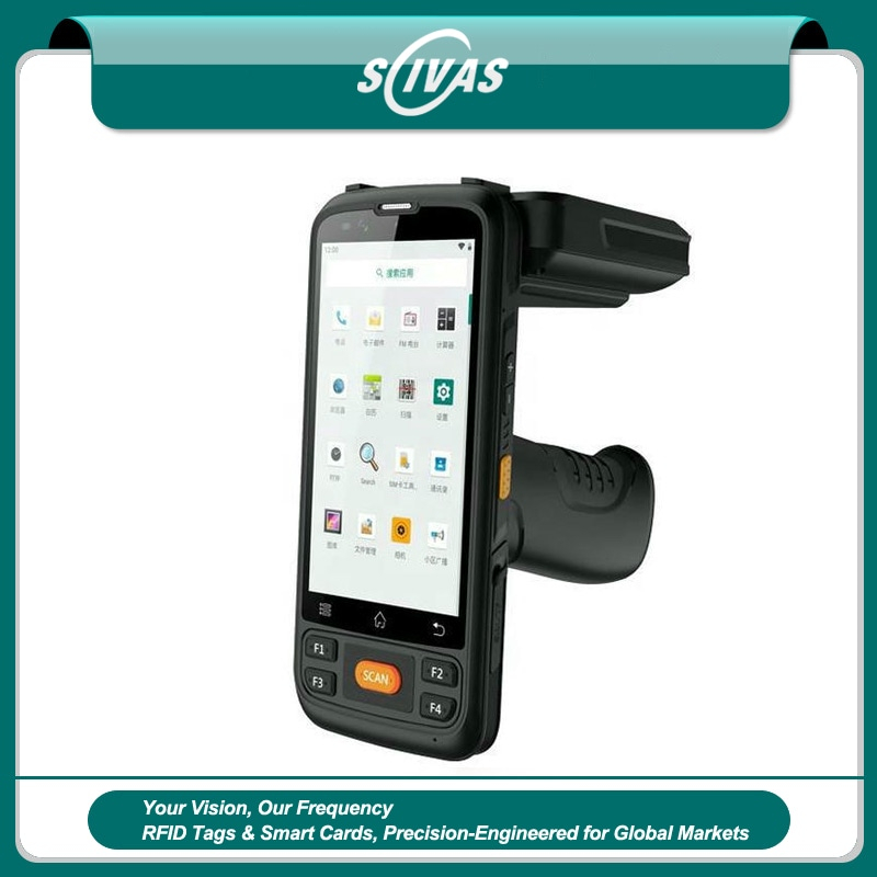 Lector RFID UHF portátil con WiFi para inventario