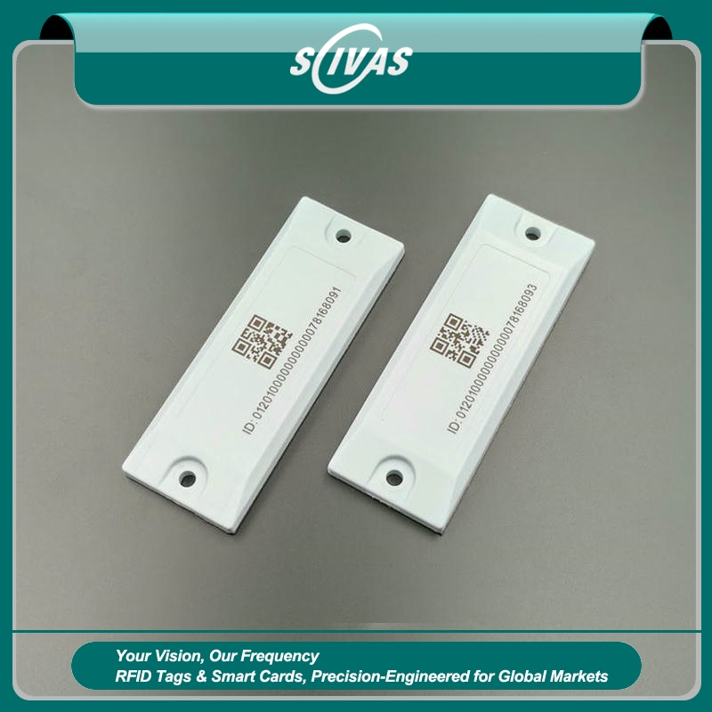 Etiqueta RFID ABS compacta para superficies metálicas industriales