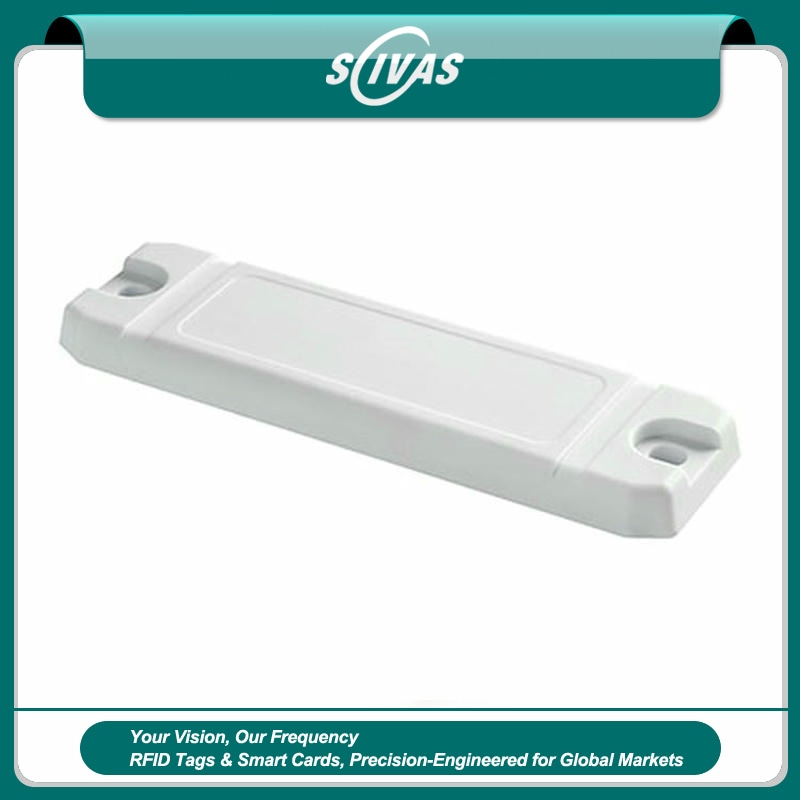 Etiquetas RFID ABS magnéticas para activos metálicos