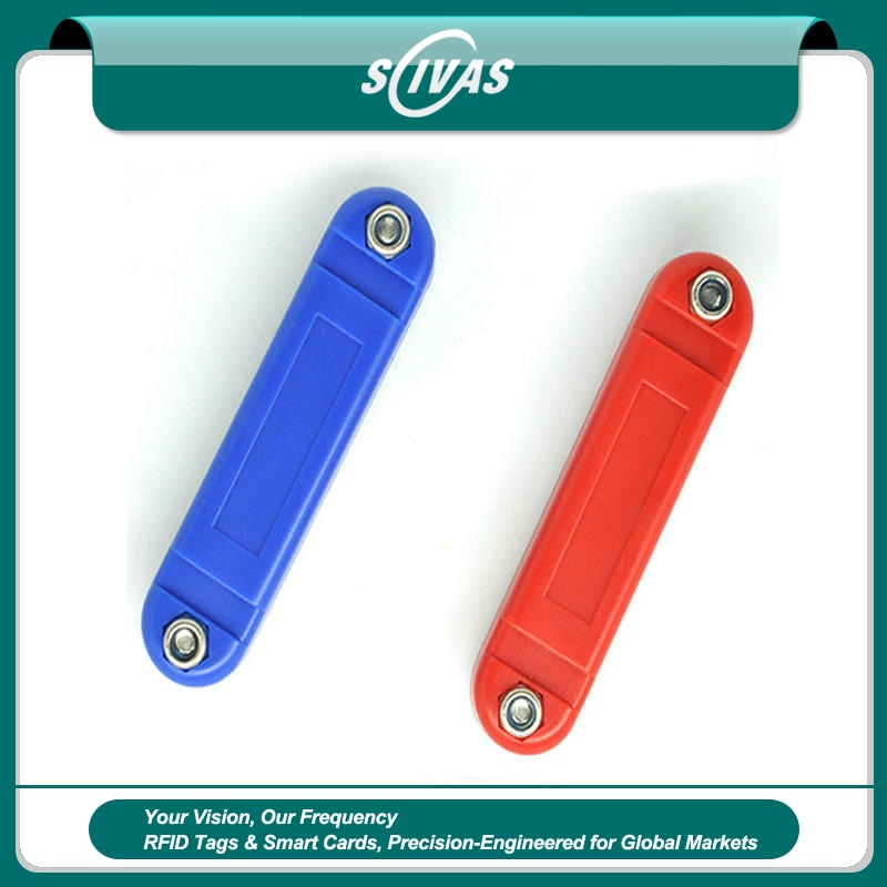 Etiqueta RFID UHF Magnética ABS para Activos Metálicos