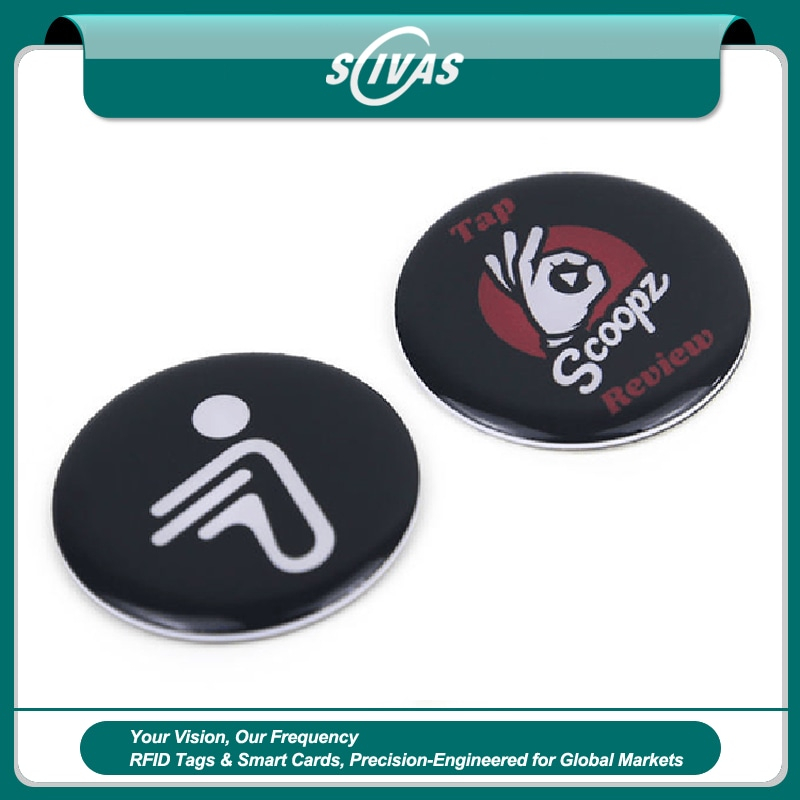 Etiqueta RFID antimetal de epoxi para activos