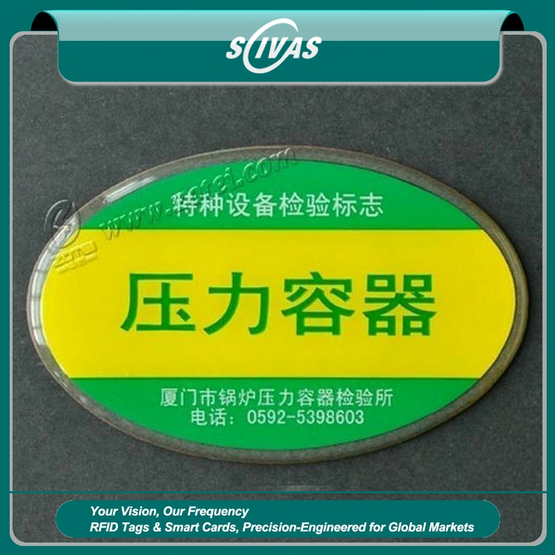 Etiquetas RFID de epoxi para activos metálicos industriales