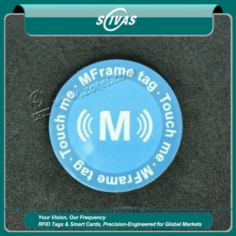 Etiqueta RFID HF antimetal para seguimiento de activos