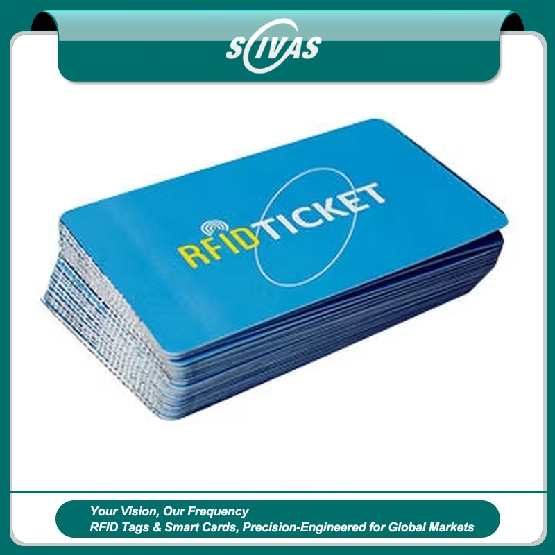 Entradas RFID de papel con NFC para eventos