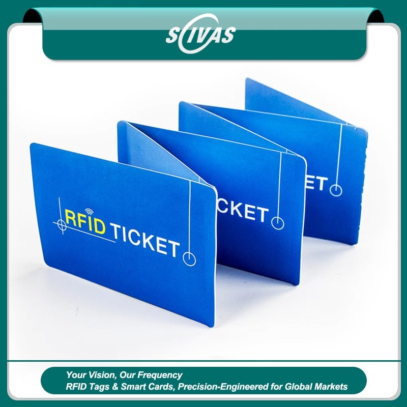 Entradas y billetes RFID personalizados para eventos y transporte