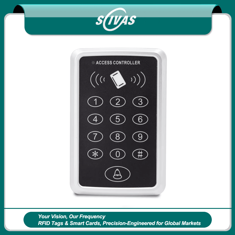 Lectores de tarjetas y teclado IP65 que controlan cerraduras