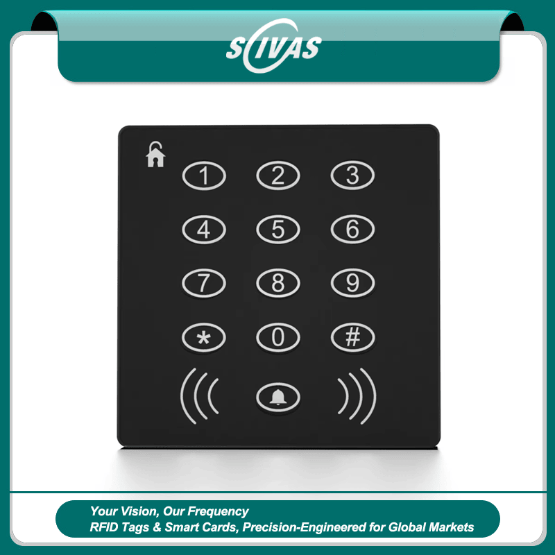Lector de acceso RFID con teclado