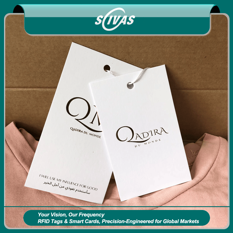 Etiquetas de papel personalizadas para moda y comercios