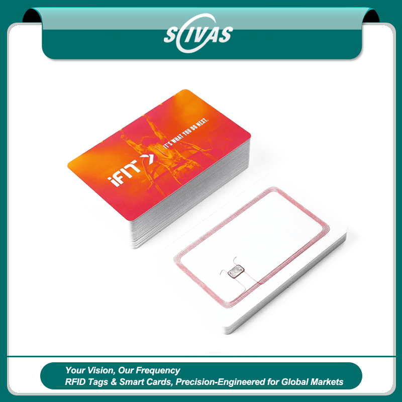 Tarjetas RFID impresas para acceso seguro
