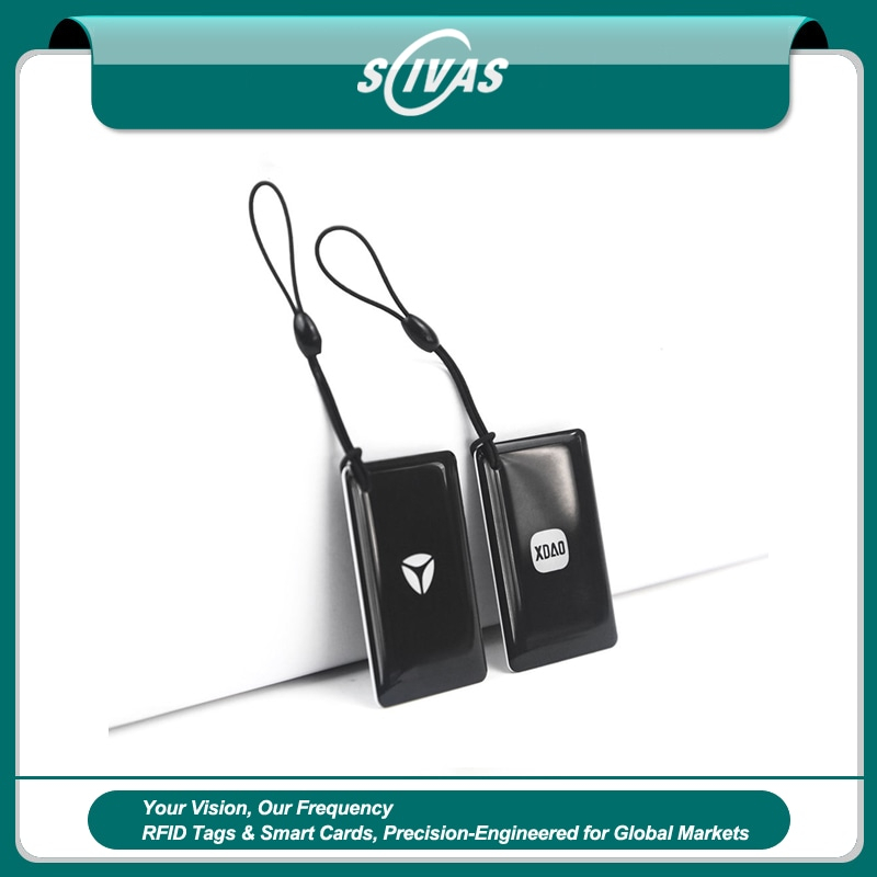 Llaveros RFID Epoxi Personalizados para Control de Acceso